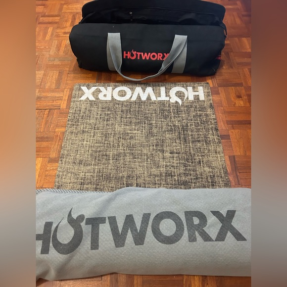 Bags Hotworx Towel Mat And Tote Bag Barely Used Poshmark